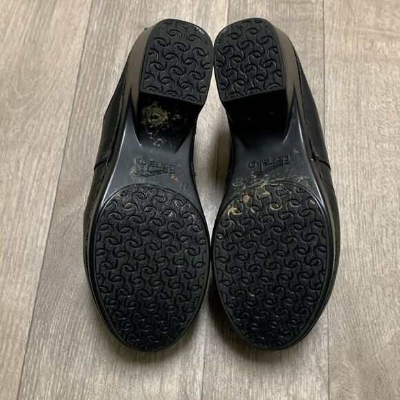 Womens Dansko Floral Nursing Medical Slip On Mules Clog Shoes - Picture 7 of 7